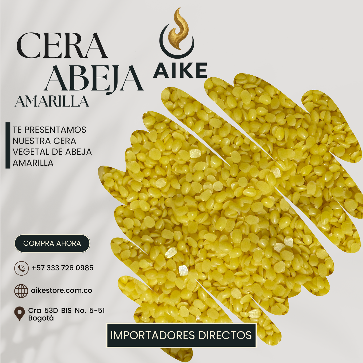 Cera de Abeja (Amarilla)