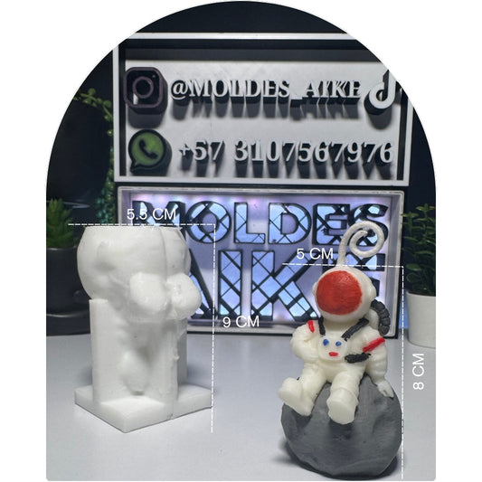 Astronauta en la Luna