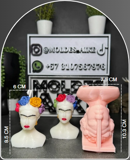 Escultura de Frida Kahloe