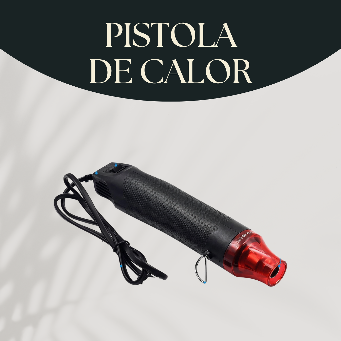 Pistola de Calor para Manualidades | Herramienta Profesional | Eliminación de Burbujas y Acabados