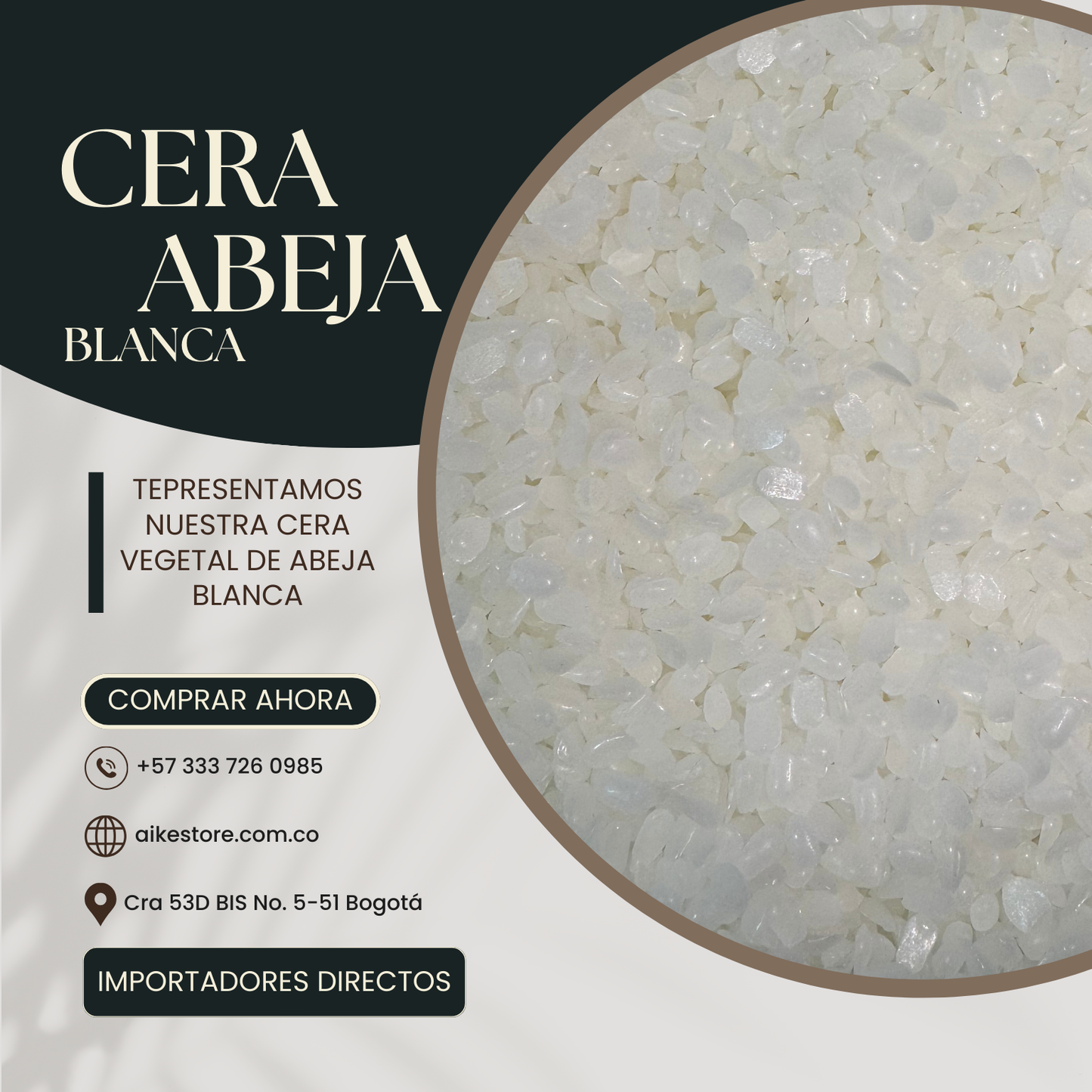 Cera de Abeja (Blanca)