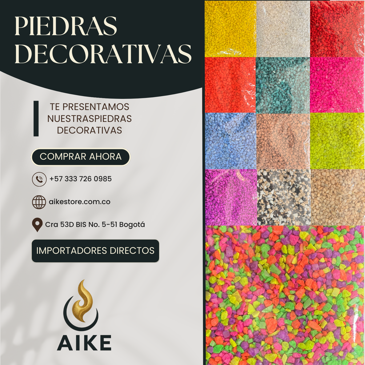 Piedras decorativas