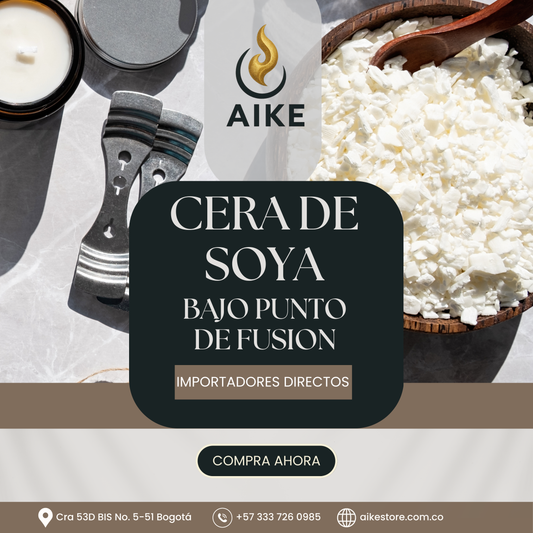 Cera de Soya 100% (Bajo Punto de Fusion)