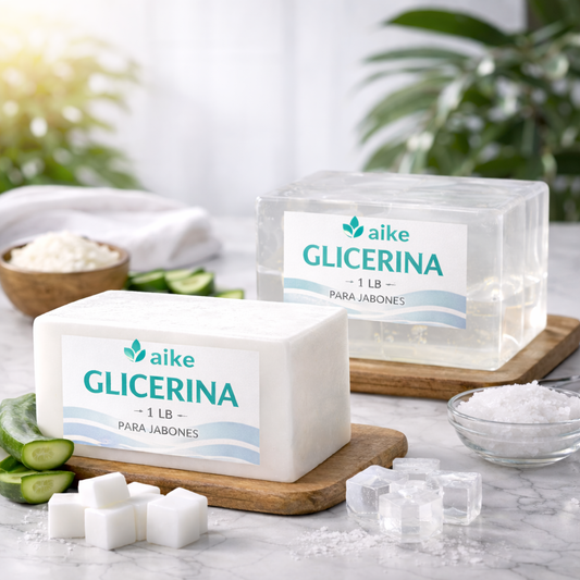 Base de Glicerina Vegetal para Jabón Artesanal | Transparente y Blanca – Alta Calidad