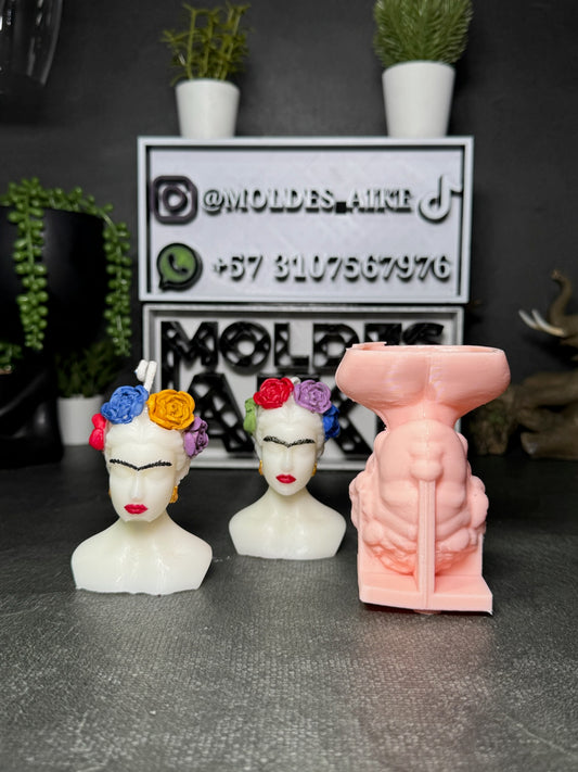 Escultura de Frida Kahloe