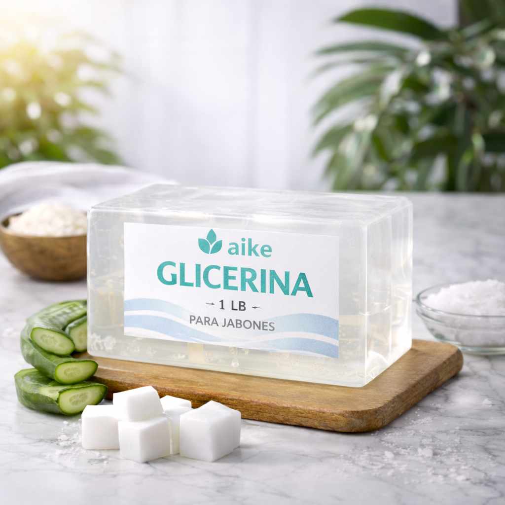 Base de Glicerina Vegetal para Jabón Artesanal | Transparente y Blanca – Alta Calidad