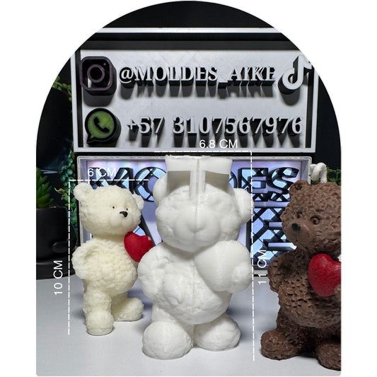 Oso Parado con Corazón