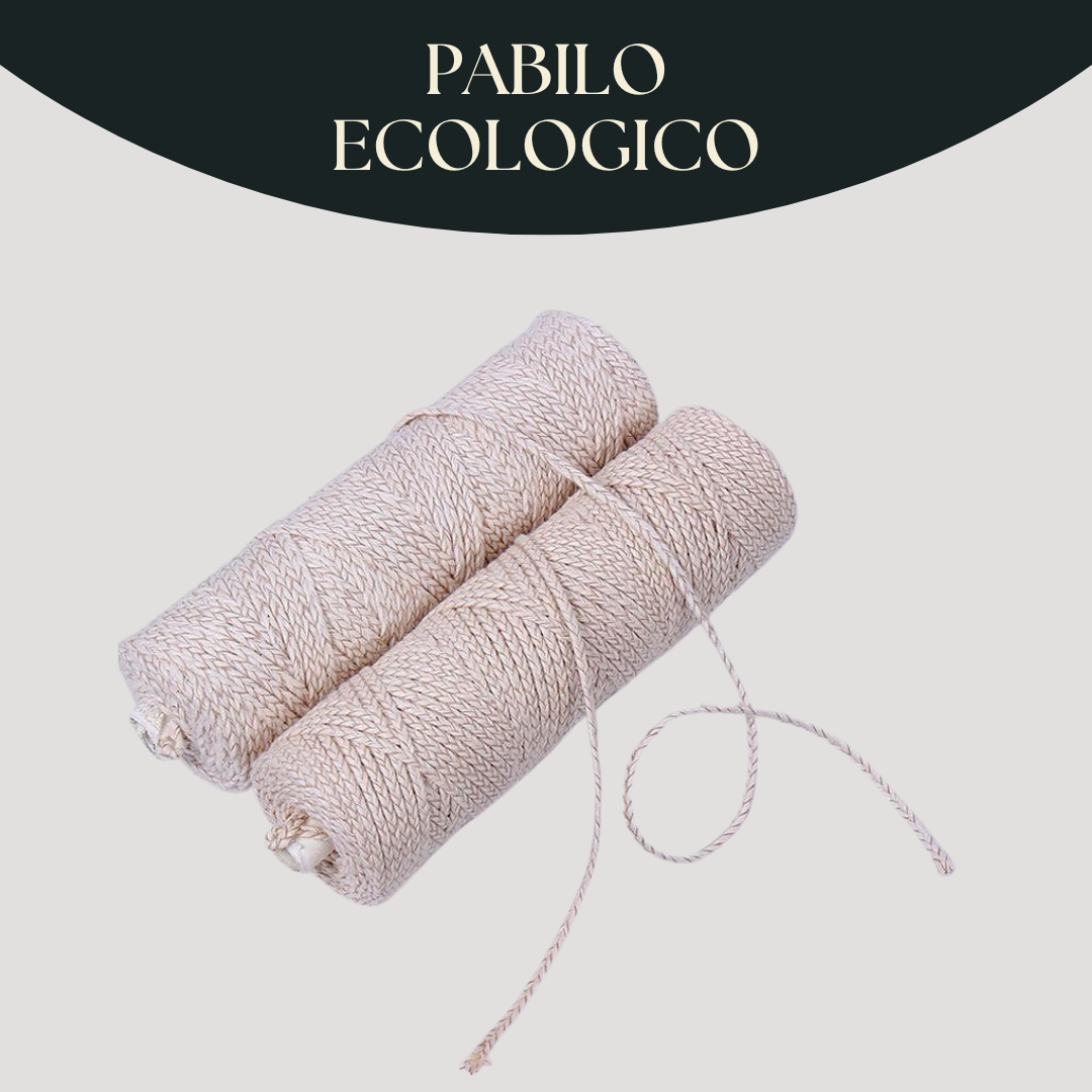 Pabilo Ecológico para Velas Artesanales | Pabilo Natural y Sostenible