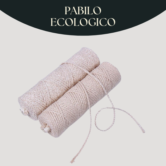 Pabilo Ecológico para Velas Artesanales | Pabilo Natural y Sostenible