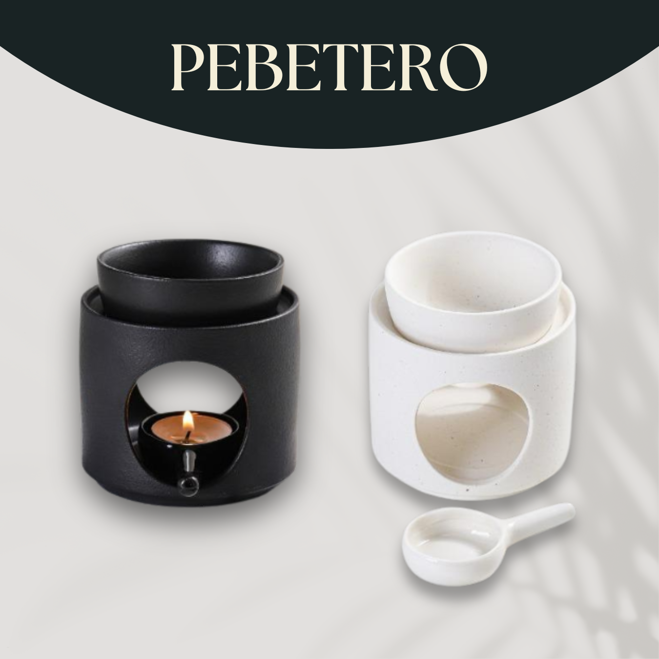 Pebetero para Wax Melts y Esencias | Quemador de Cera Decorativo | #1